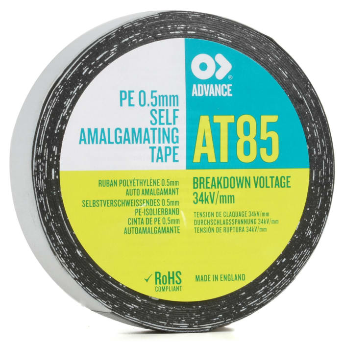 Advance Tapes Black Self Amalgamating Tape 19mm x 10m