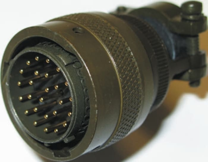 ITT Cannon PT Series, 12 Way Cable Mount Circular Connectors Plug, Pin Contacts,Shell Size 14