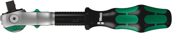 Wera Zyklop 3/8 in Square Ratchet with Ratchet Handle, 199 mm Overall