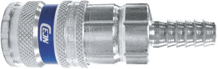 CEJN Brass, Steel Male Pneumatic Quick Connect Coupling, 8mm Hose Barb