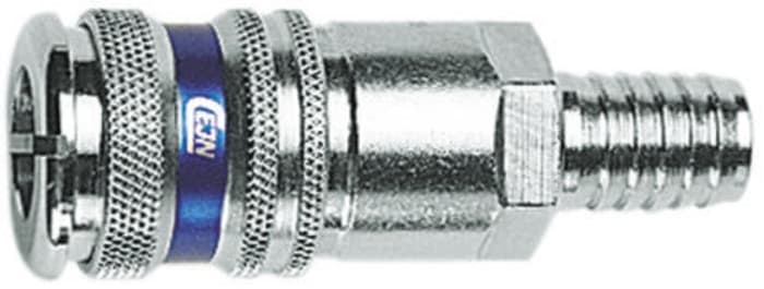 CEJN Brass, Steel Male Pneumatic Quick Connect Coupling, 10mm Hose Barb
