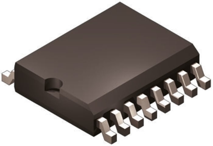 Comparador Comparador de magnitud, CD74HC85M96, HC, 4 bits No Inversión SOIC 16 pines