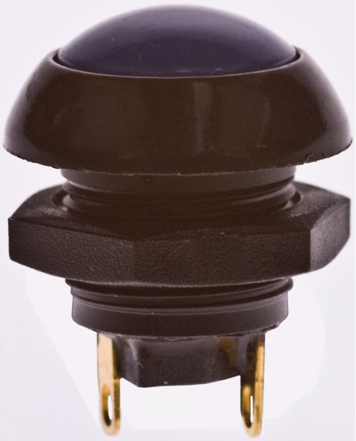 Otto Push Button Switch, Momentary, Panel Mount, SPDT