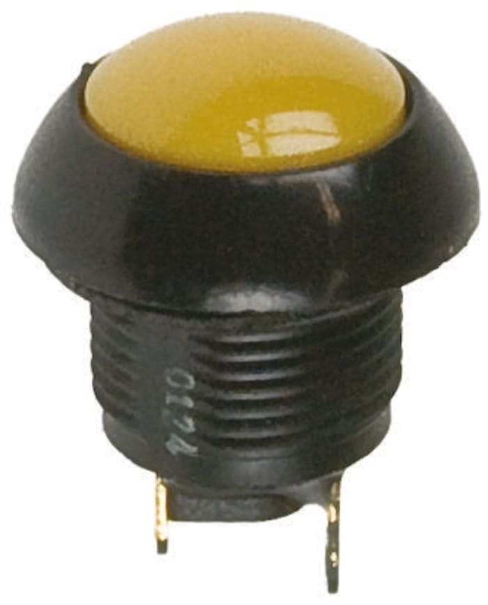 Otto Push Button Switch, Momentary, Panel Mount, SPDT, 28V dc, IP68