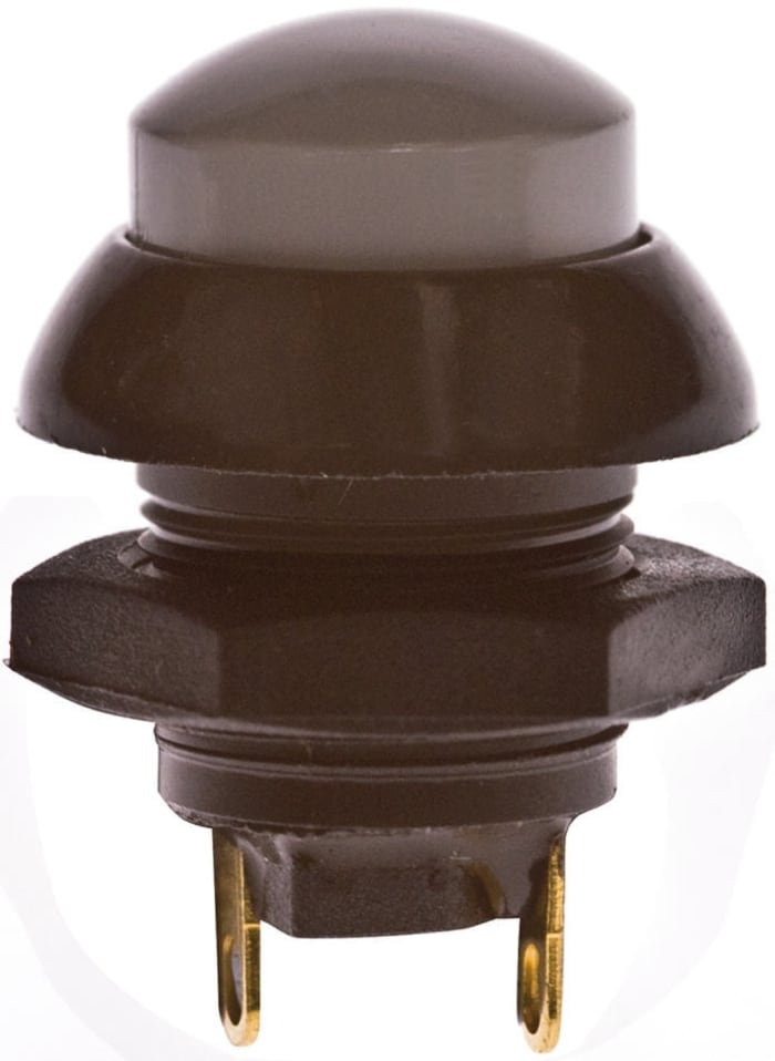 Otto Push Button Switch, Momentary, Panel Mount, SPDT