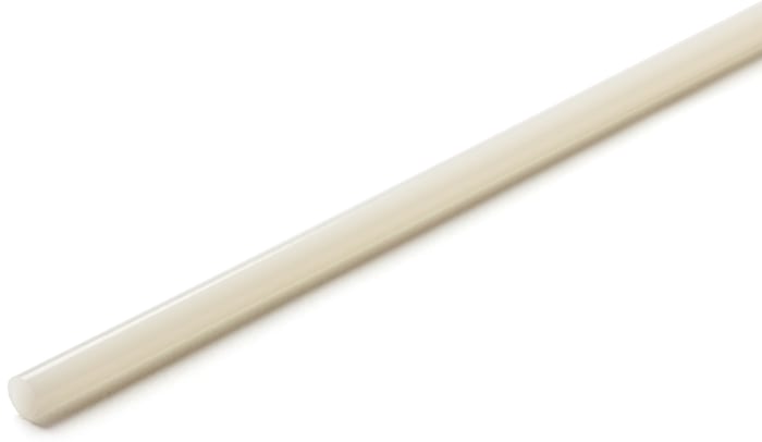 RS PRO White Nylon Rod, 500mm x 150mm Diameter