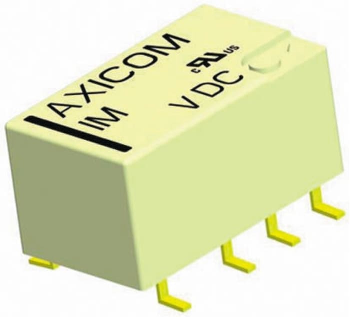 Relais TE Connectivity, 2 RT, bobine 5V c.c. Montage sur CI 100mW
