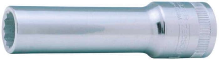 Bahco 1/2 in Drive 30mm Deep Socket, 12 point, 82.6 mm Overall Length