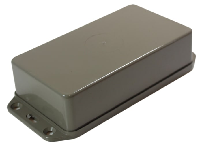 CAMDENBOSS Series 2000 Series Grey ABS Enclosure, IP65, Flanged, Grey Lid, 132 x 62 x 31mm