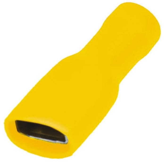 RS PRO Push Wire Terminal, 2.5 → 6.5 mm², Yellow