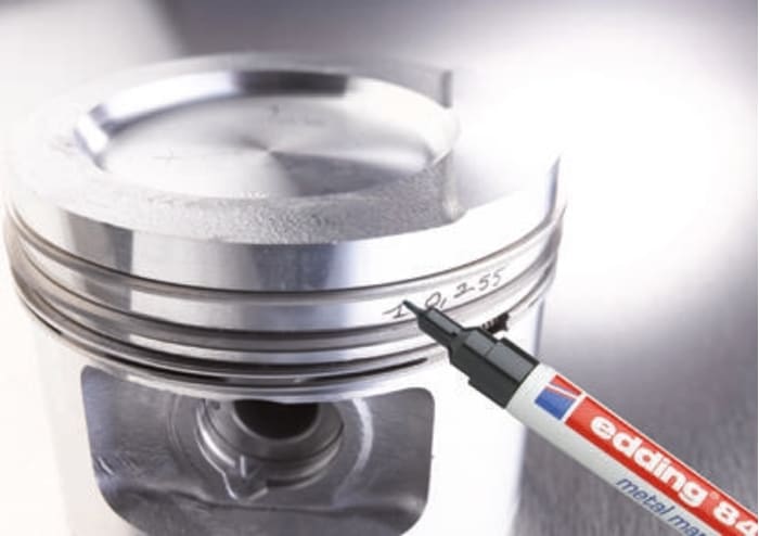 Edding Siyah 0,75mm Ekstra İnce Uçlu Boya Kalemi ve Marker Kalem, Metal İle Uyumlu