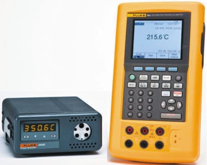 FLUKE-744/9100/RS Drywell Calibrator, 22mA dc, 110 mV dc → 300 V dc