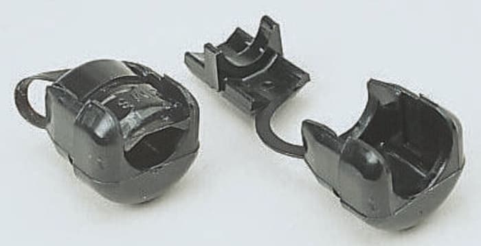 SES Sterling DM Black PA 6 9.5mm Cable Grommet for 3 → 4.5mm Cable Dia. 01310012010