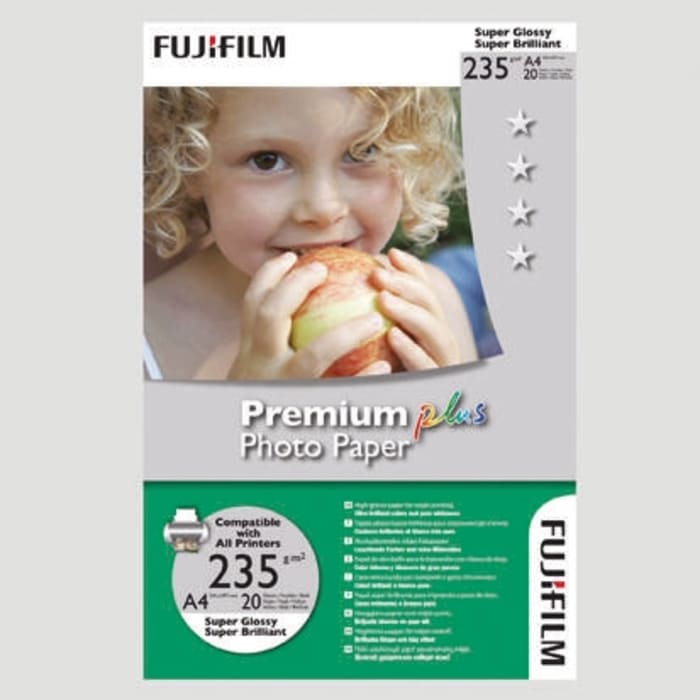 16405 Fujifilm PAPEL FOTOGRÁFICO 235 g A4 20 HOJAS 544175 RS