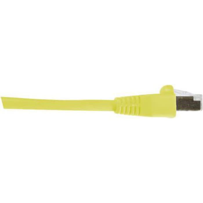 RS PRO, 0.5m Cat6, Yellow RJ45 to Male RJ45 Male, F/UTP Shielded, Terminated LSZH Sheath