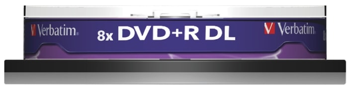 Verbatim, 8.5 GB, 2.4X, 10 Pack