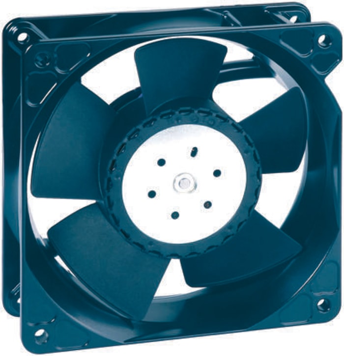 ebm-papst 4100 NH7 - S-Force Series Axial Fan, 48 V dc, DC Operation, 500m³/h, 90W, 119 x 119 x 38mm