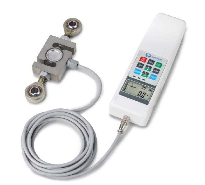 Sauter FH 1K Force Gauge 2000Hz RS232, Range: 1000N, Resolution: 0.5 N