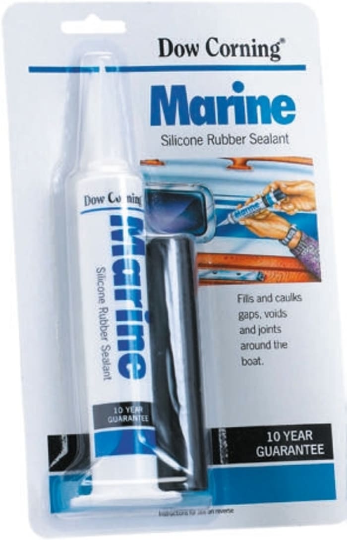 Mastic Dow Corning Geobond Marine, Blanc, Injecteur 78 g, Acétoxy, +150°C max