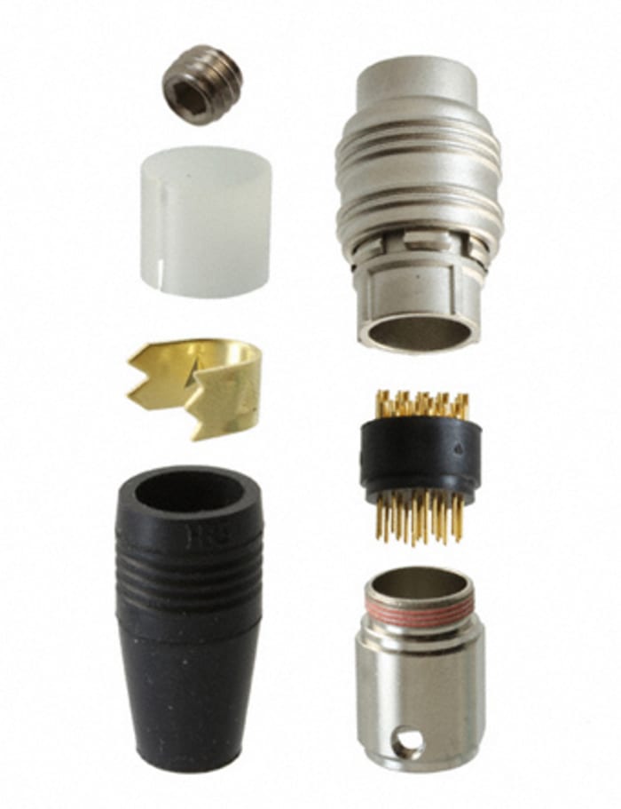 Hirose Connector, 20 Contacts, Cable Mount, Miniature Connector, Plug, Male, HR25 Series