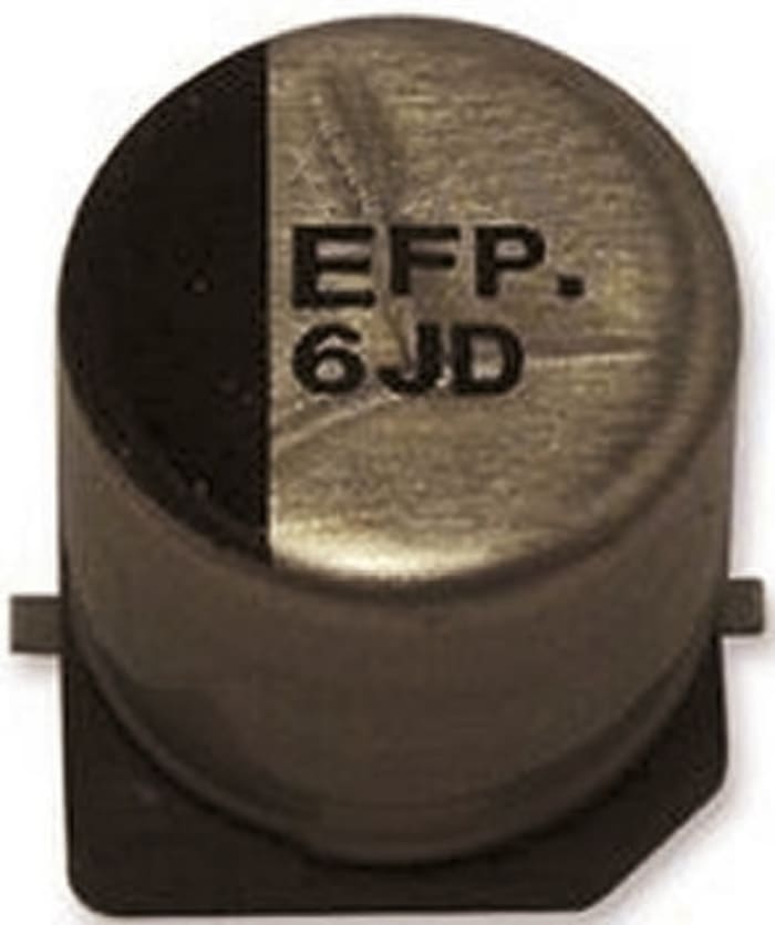 Panasonic 22μF Aluminium Electrolytic Capacitor 35V dc, Surface Mount - EEEFP1V220AR