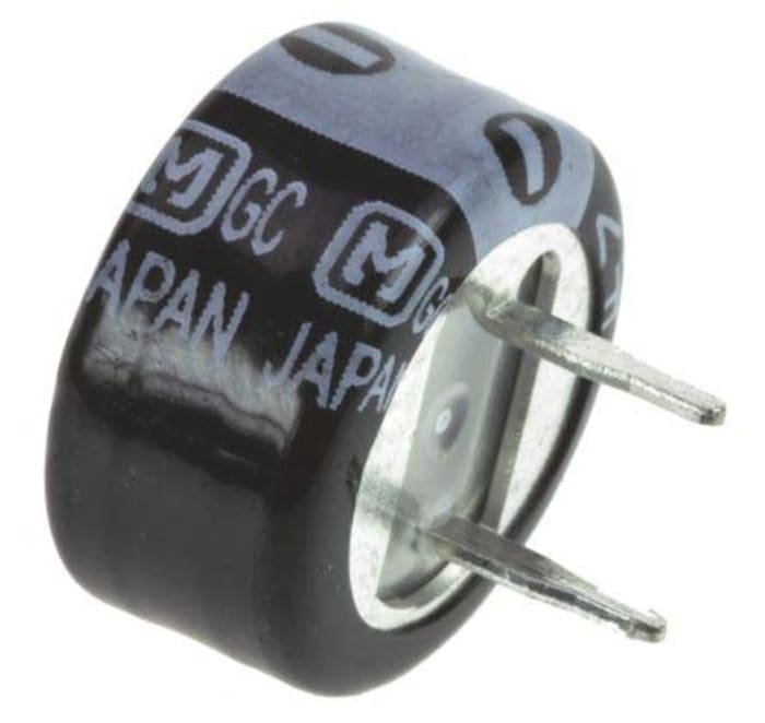 Panasonic 0.22F Supercapacitor -20 → +80% Tolerance, NF 5.5V dc, Through Hole