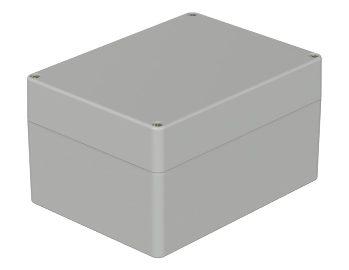 Boîtier Bopla Euromas en Polycarbonate, 160 x 120 x 90mm, Gris clair IP66
