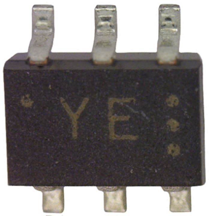 Toshiba 85V 240mA, Triple Silicon Junction Diode, 6-Pin SOT-363 HN2D02FU(TE85L,F)