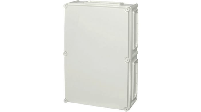 Fibox EK Series Grey Polycarbonate Enclosure, IP66, IP67, Flanged, Grey Lid, 560 x 380 x 180mm