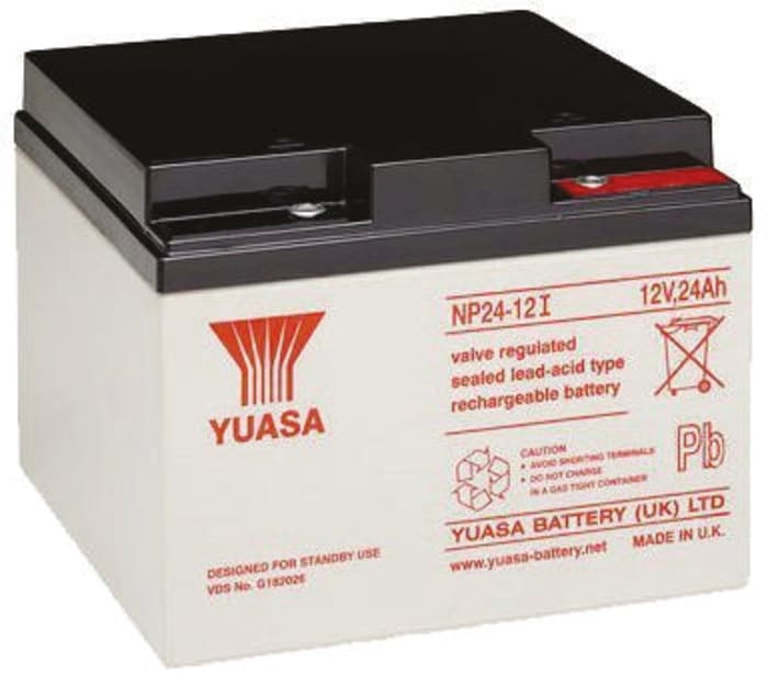 Yuasa 12V M5 Sealed Lead Acid Battery, 17Ah | Yuasa | RS Components Export