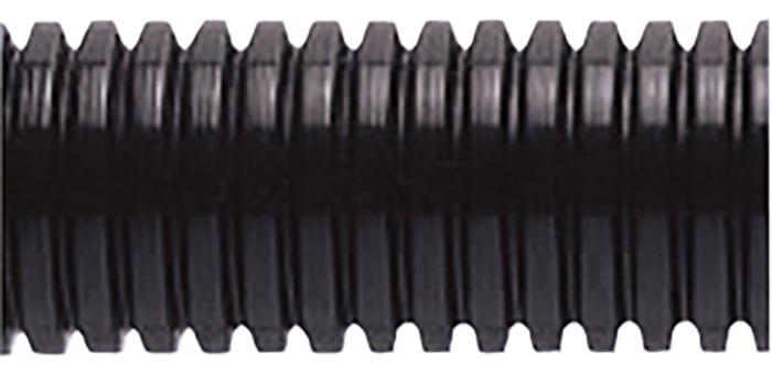 Adaptaflex PAFS Plastik, Esnek Kablo Borusu, Siyah, Çap: 25mm, Uzunluk: 10m, IP40, IP65, IP66, IP67, IP68, IP69K