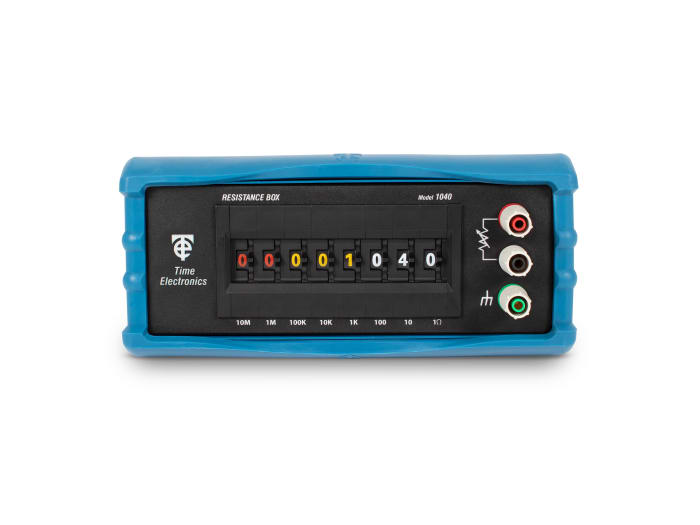 Time Electronics Resistance Decade Box, Resistance Resolution 1Ω, Absolute Maximum Resistance Measurement 100MΩ