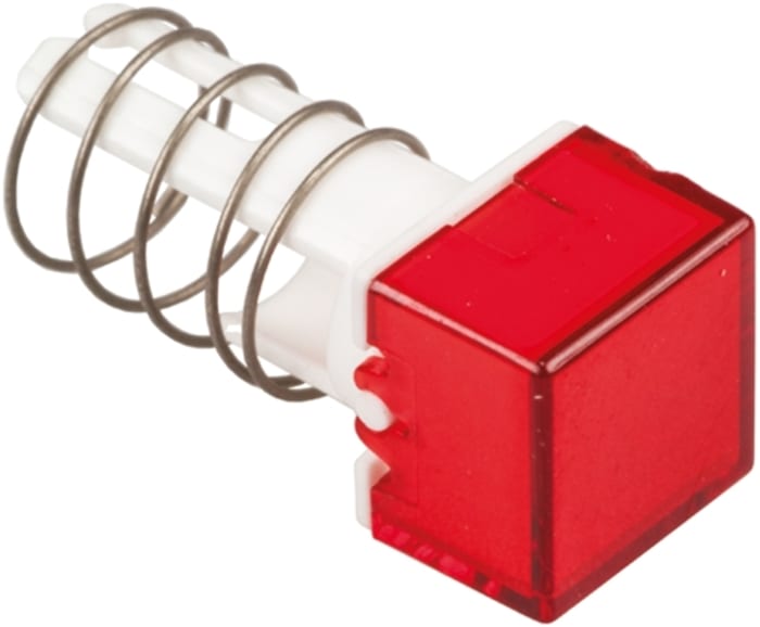 Idec Red Square Push Button Lens for Use with A8 Series