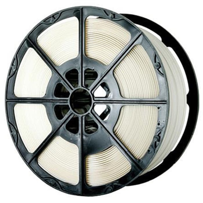 RS PRO White Strapping, 2000m Length, 12mm Width, 145kg Breaking Strain