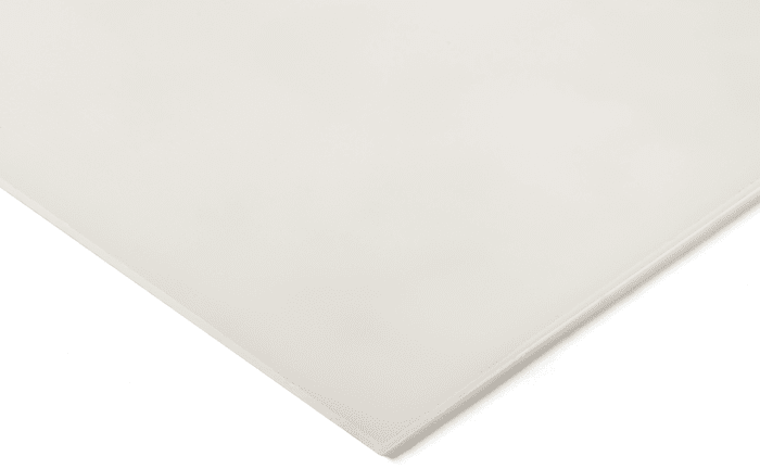 RS PRO White Plastic Sheet, 960mm x 470mm x 8mm