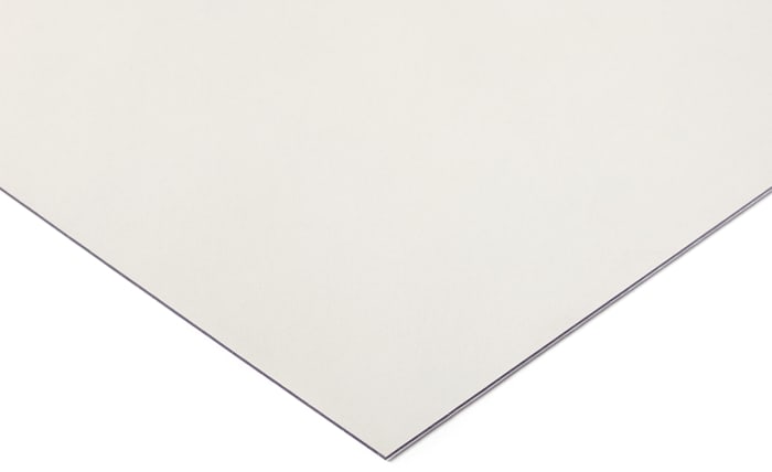 RS PRO Clear Plastic Sheet, 1250mm x 610mm x 4mm