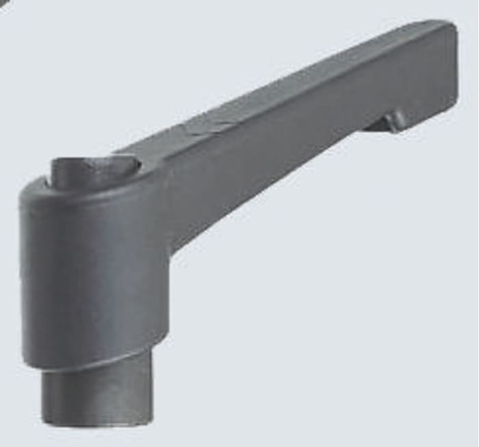 Zinc female ratchet handle,M6x8mm