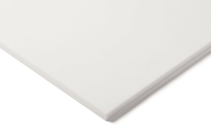 RS PRO White Plastic Sheet, 600mm x 300mm x 10mm