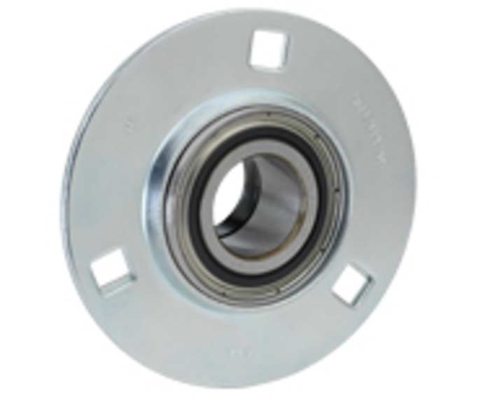 3 Hole Flange Bearing Unit, SLFE25, 25mm ID