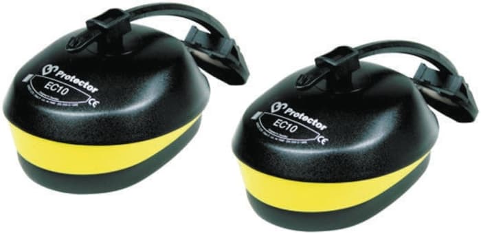 Protector Ear Defender with Helmet Attachment, 29dB, Green