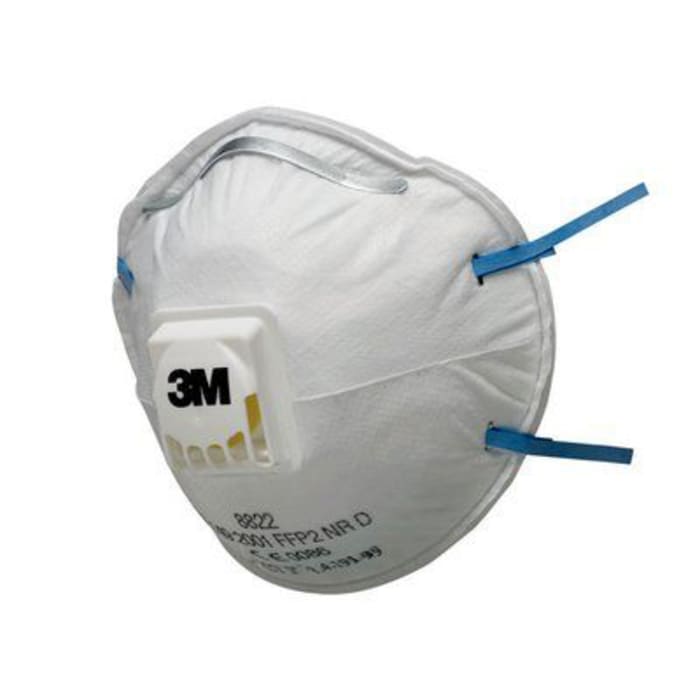 3m 3m 3m 8000 3m Disposable Face Mask Ffp2 Nr D Valved 766 160 Rs Components