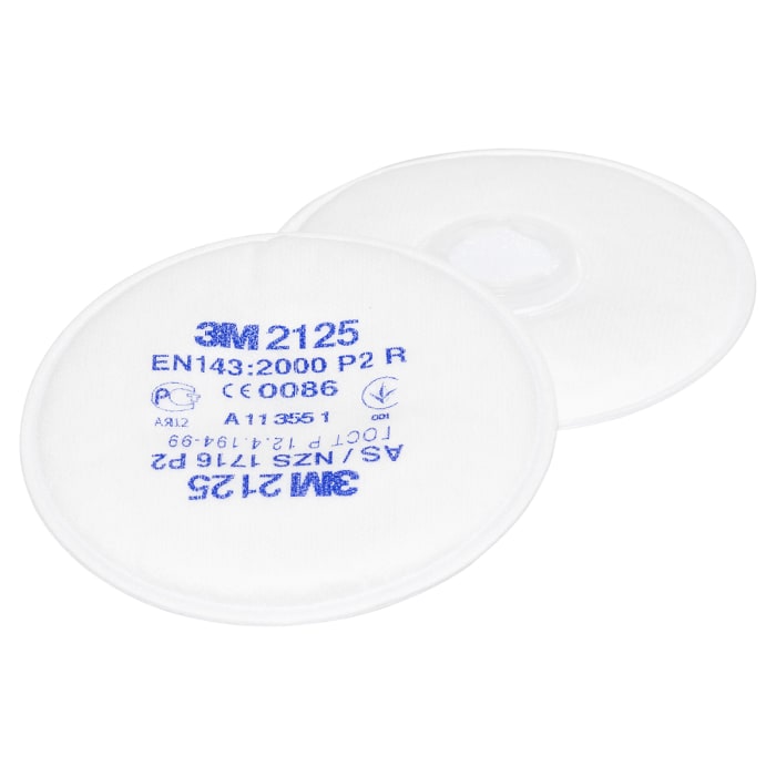 Filter 3M Dust for use with 3M 6000 Series Respirator, 3M 7000 Series Respirator 2125