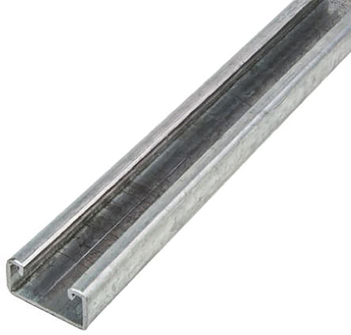 Profilé en Acier inoxydable, 22 x 41mm, longueur de 2m