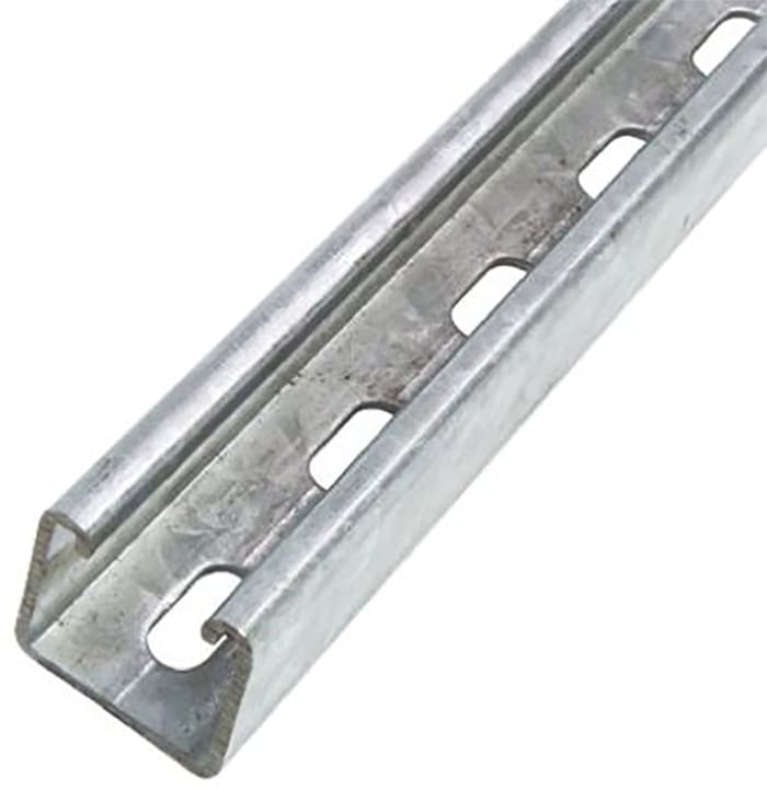 Profilé en Acier inoxydable, 41 x 41mm, longueur de 2m