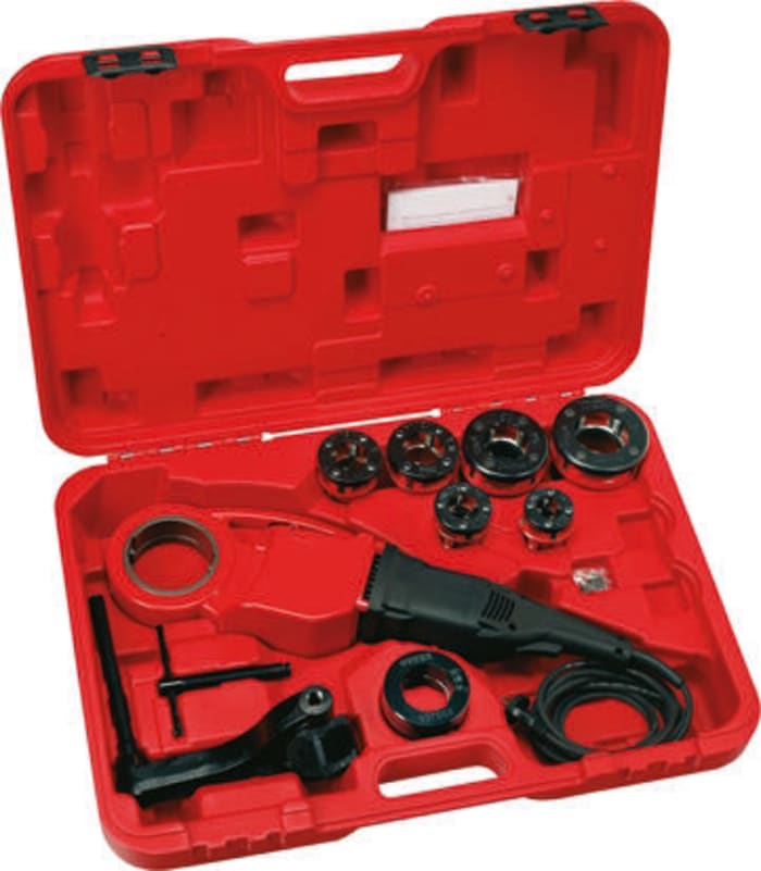 RS PRO 8-Piece Die Set, 1/2 in BSP - 2 in BSP Dies