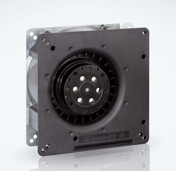 Odstředivý ventilátor, řada: RG 90 N, 135 x 135 x 38mm odstředivé, průtok vzduchu: 54m³/h 230 V AC