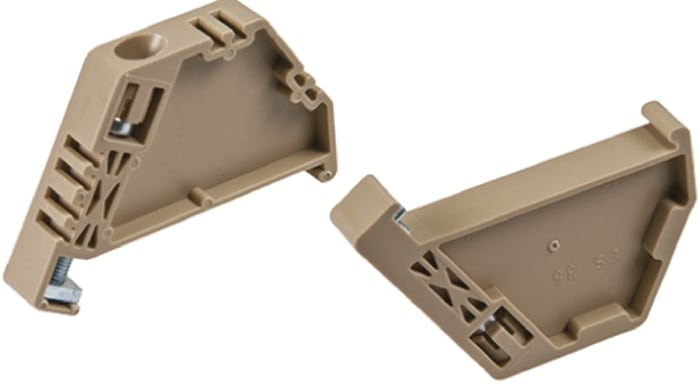 RS PRO End Stop for Use with DIN Rail Terminal