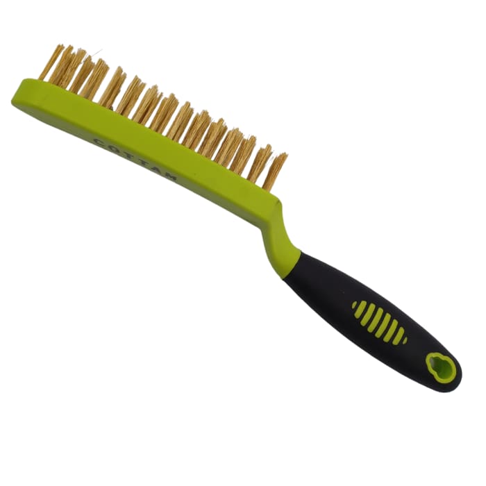 Cottam Cottam Blue 25mm Brass Wire Brush, For Engineering, General