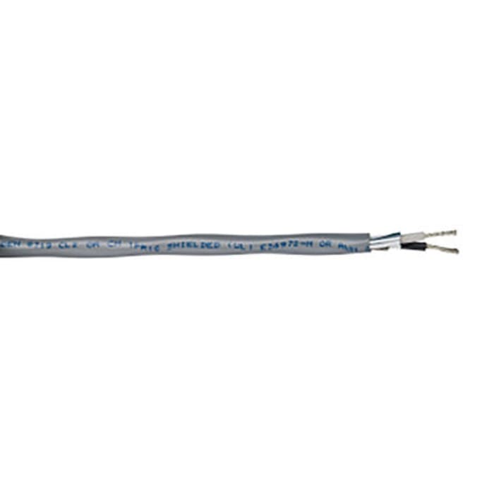 8719.00U152 Belden, Belden 2 Core Line level Low Voltage signal Cable,  0.95 mm² CSA, 7.95mm od, 152m, Chrome, 823-207