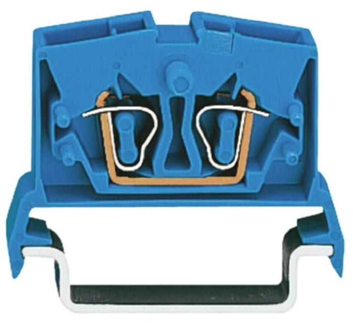 Wago 264 Serisi Geçiş Klemensi, Sıkmalı, 800 V